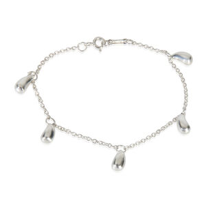 Tiffany & Co. Sterling Silver  Elsa Peretti Teardrop Bracelet
